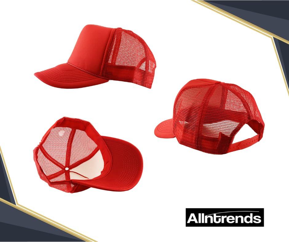 ALLNTRENDS American Football Fantasy Fan Sports Embroidered Team Trucker Hats (Carolina)