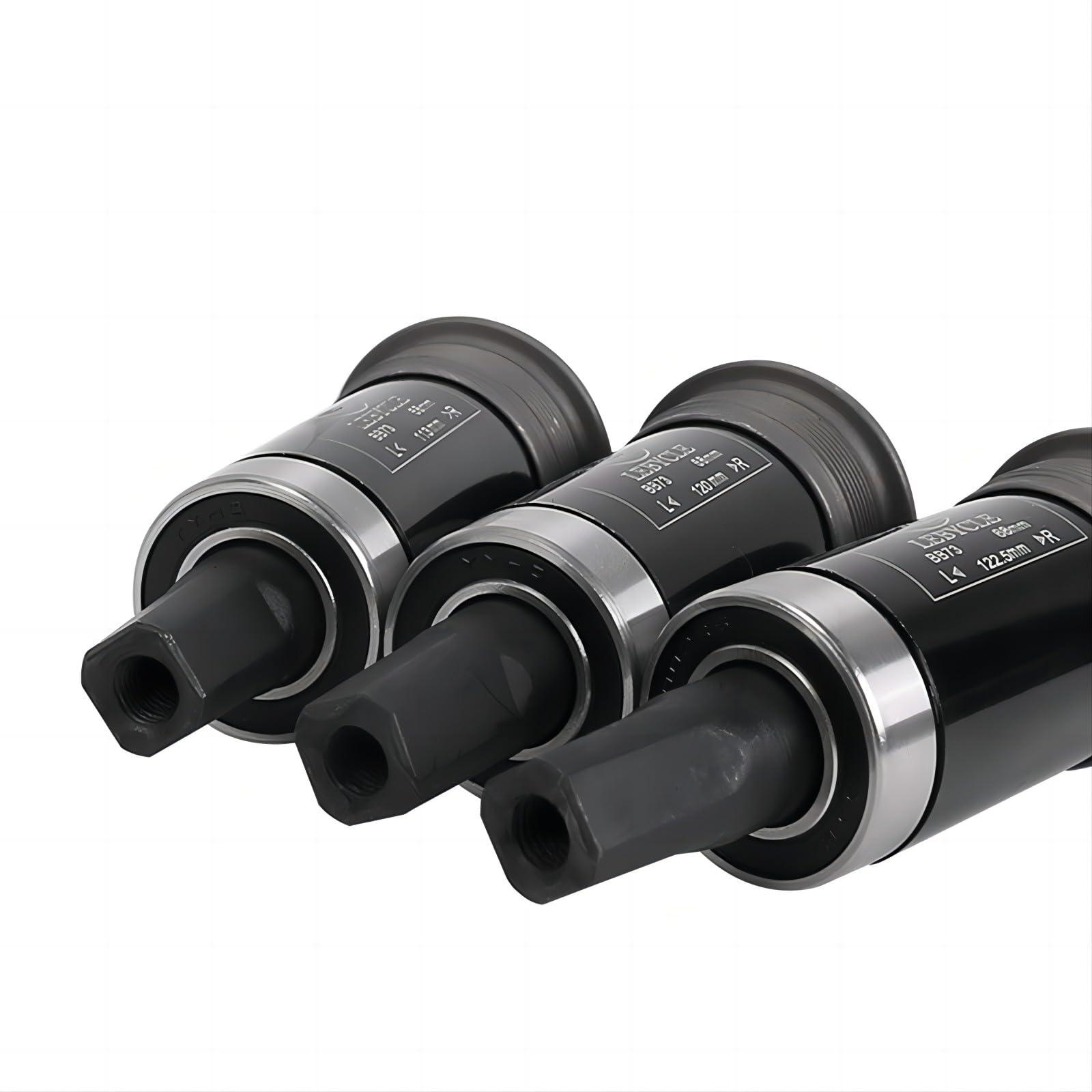 Mimoke Mimoke Square Tapered Bottom Bracket BSA Innenlager Bearing 68mm x 113mm 116mm 118mm 122.5mm 124mm 126mm (122.5)