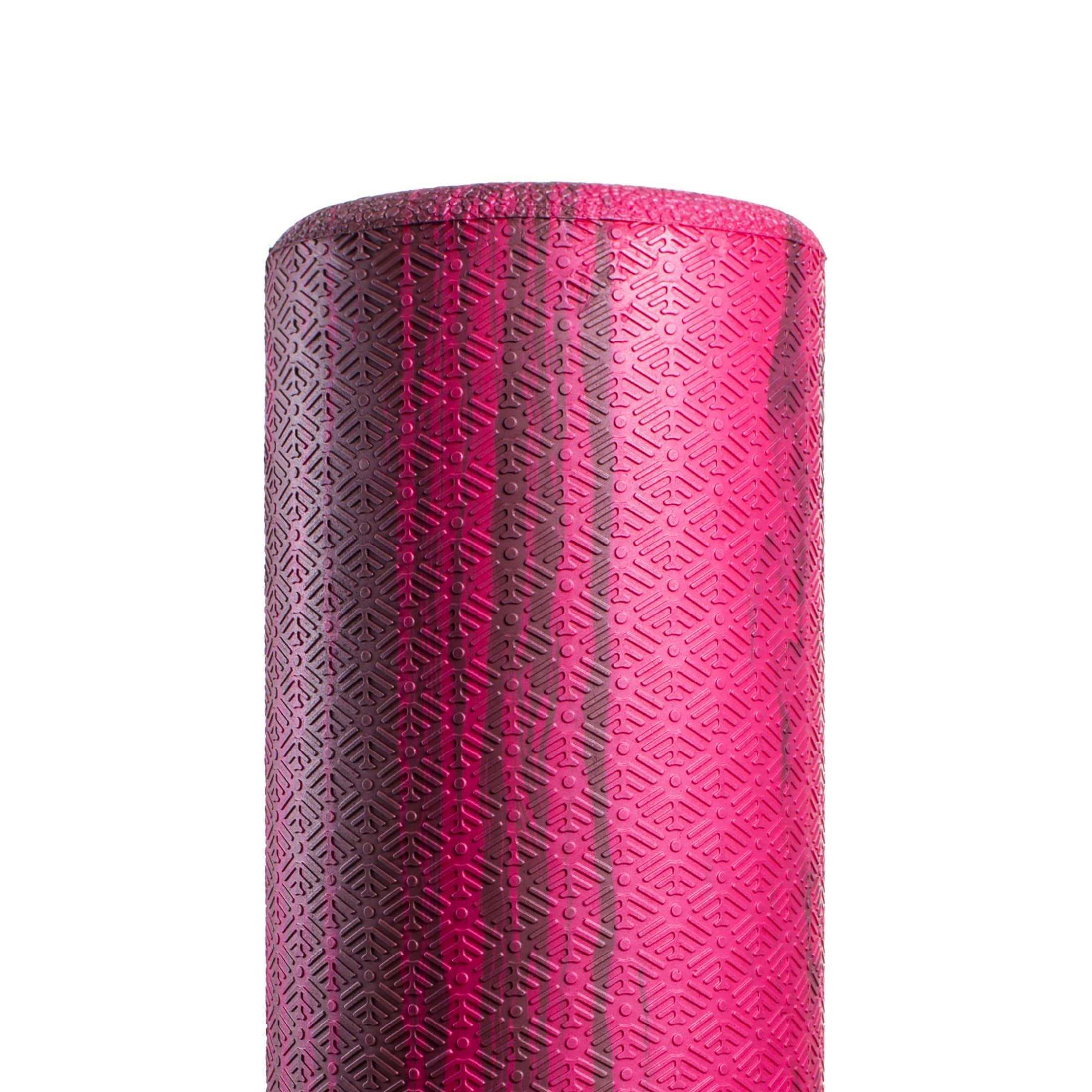OPTP OPTP PRO-Roller Soft Density Foam Roller Low Density Soft Foam Roller for Physical Therapy, Pilates Foam Roller and Yoga Foam Roll Exercises, and Muscle Recovery - Pink 36\" x 6\"