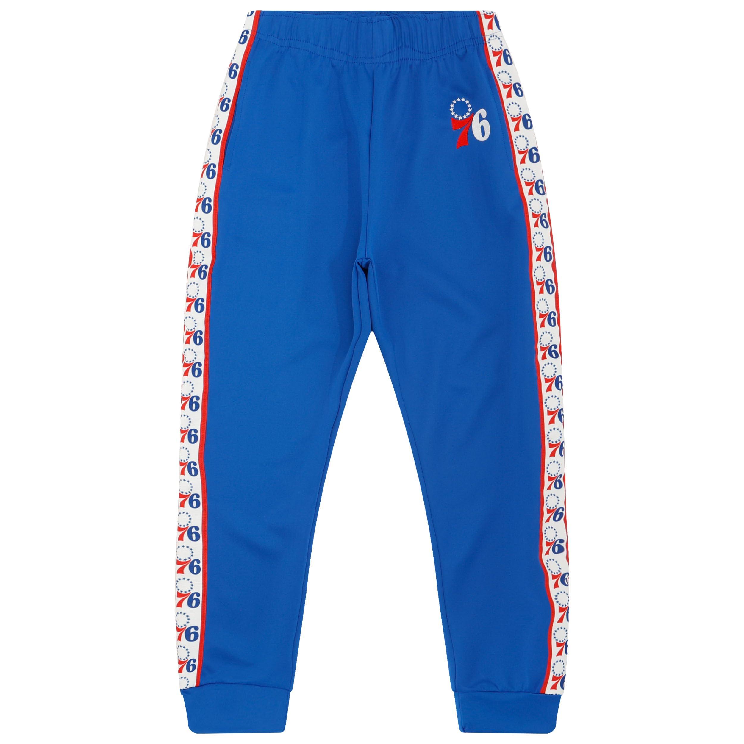 FOCO FOCO Men\'s Standard NBA Team Color Stripe Logo Track Suit Pants