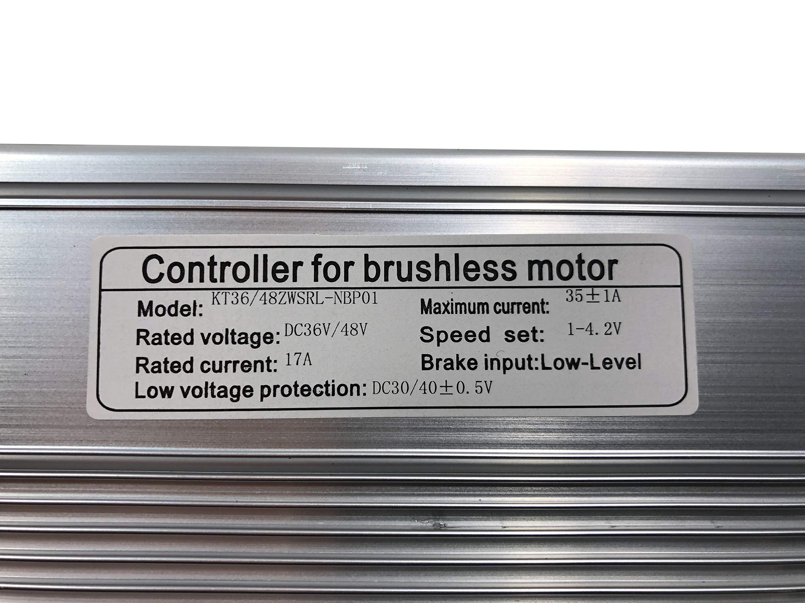 NBPOWER NBpower 20" x 4.0 Electric Fat Bike Motor Wheel 1500w, Carton Rim (204.0 Rear)