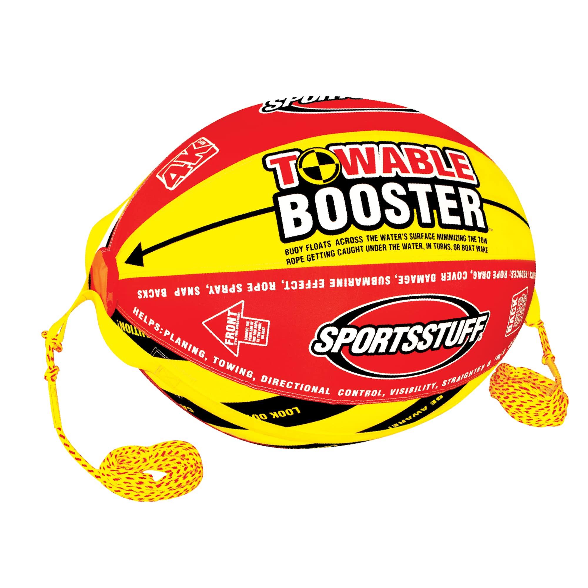 SportsStuff Sportsstuff Booster Ball, Towable Tube Rope Performance Ball Dimensions inflated (38in x 28in) deflated (45in x 36in)