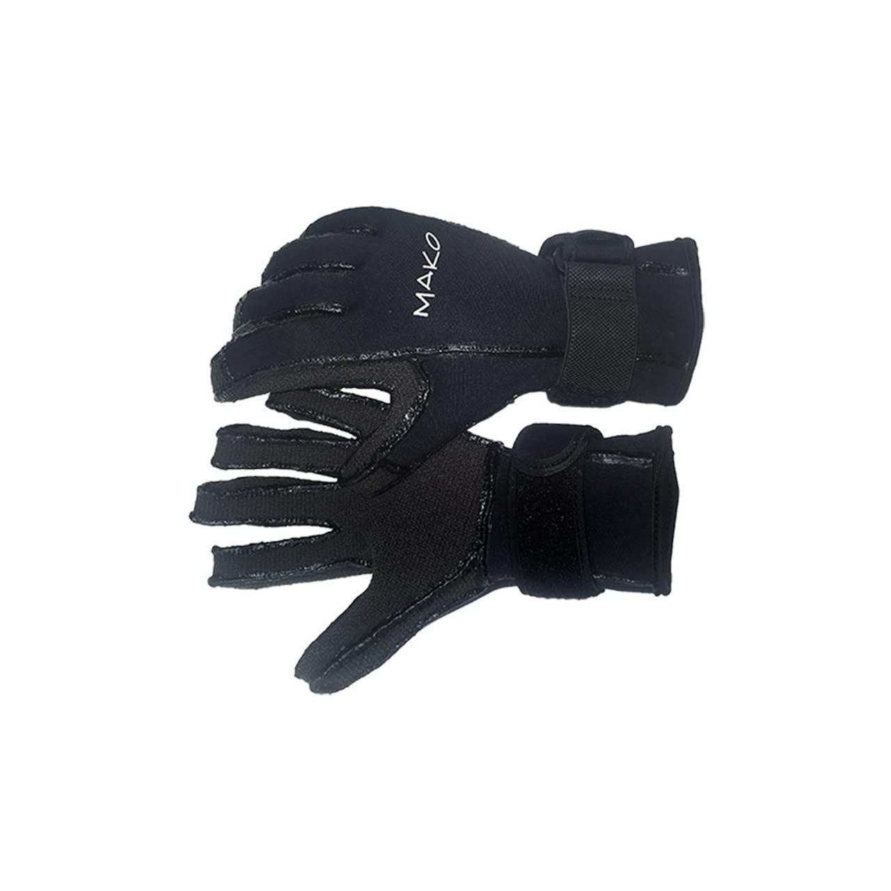 MAKO MAKO Spearguns Protective Rock Gloves for California Diving & Spearfishing (3mm Thickness, XX-Large)