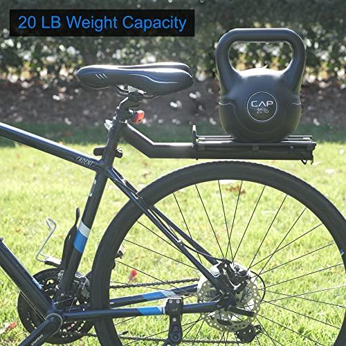 Lumintrail Lumintrail Bike Commuter Carrier Rack w/Seatpost Quick Release Rear Mount for Bicycle Cargo