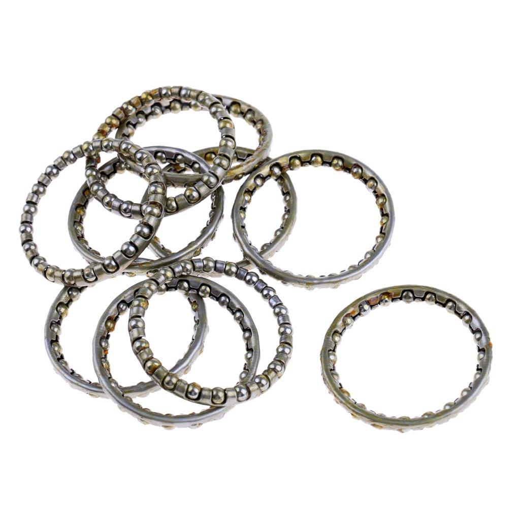 KOVNOVI 10Pcs Bicycle 33mm/40mm Headset Caged Ball Bearing for Road Bike Cycling Bearings Accessories