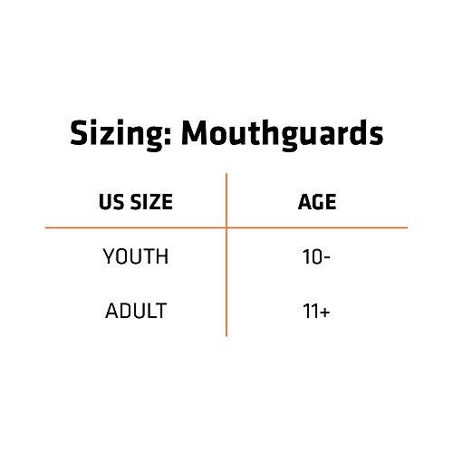 Under Armour Under Armour Mouth Guard for Braces, Sports Mouthguard for Football, Lacrosse, Hockey, Basketball, Strapless, Youth & Adult , Youth,