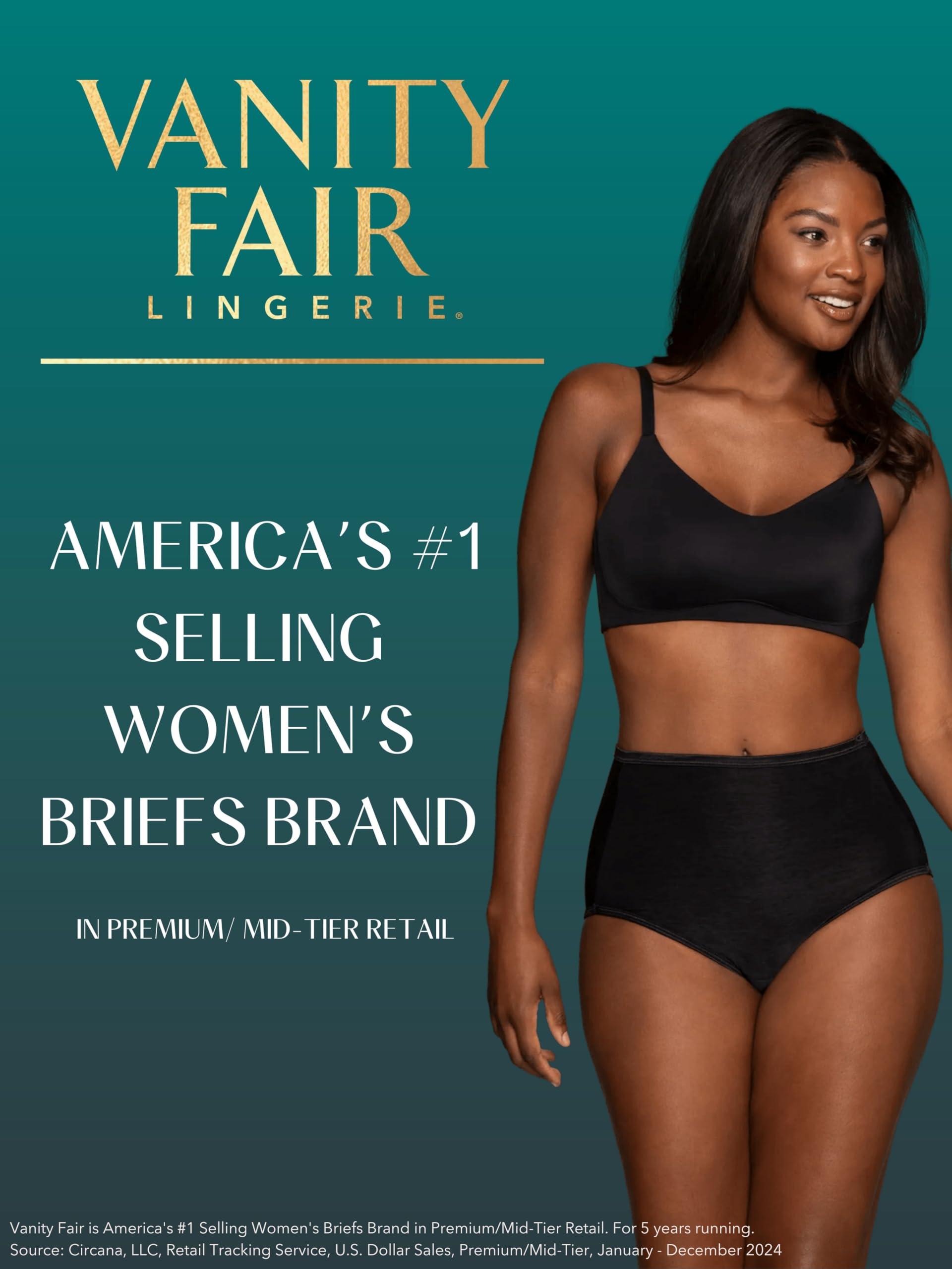 Vanity Fair Vanity Fair Women's Perfectly Yours Ravissant Tailored Nylon Brief #15712, Candleglow, 7