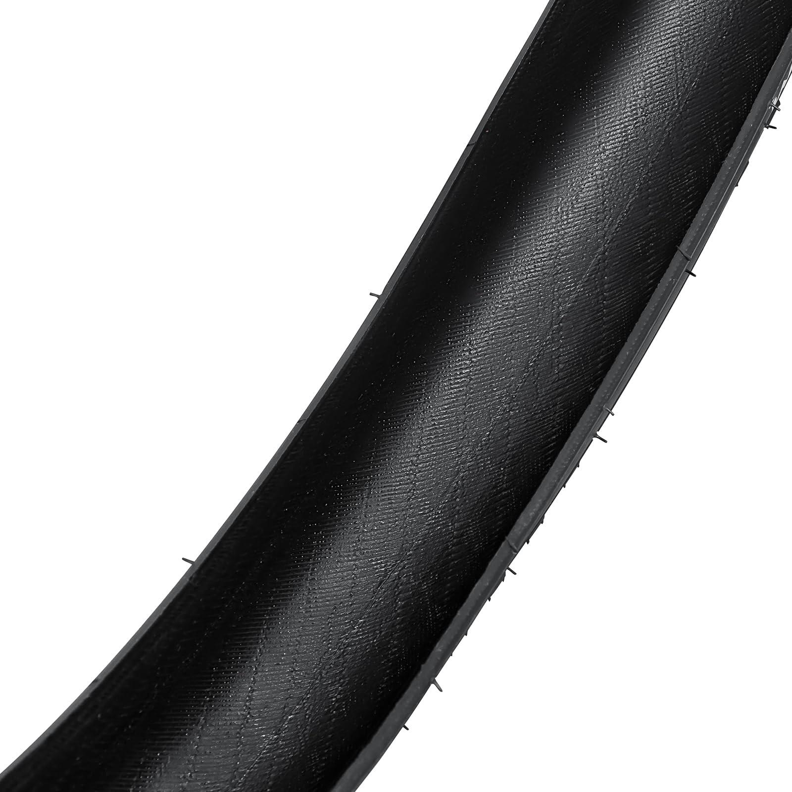 YunSCM YUNSCM 2-PCS Bike Tires 27x1 1/4 (32-630) and 27\" Bike Tubes Schrader Valve with 2 Rim Strips Compatible with 27 x 1 1/4 Bike Bicycle Tires and Tubes (S-318)