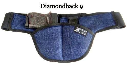 Don't Tread on Me Conceal and Carry Holsters Small - DTOM Denim Possum Pouch Crotch Carry Holster - The Smart Way to Carry!