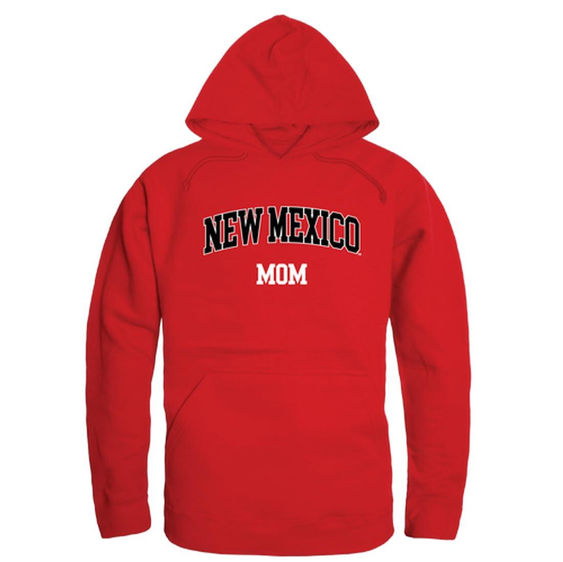 W Republic W Republic University of New Mexico Lobos Mom Fleece Hoodie Sweatshirts - Red, XX-Large