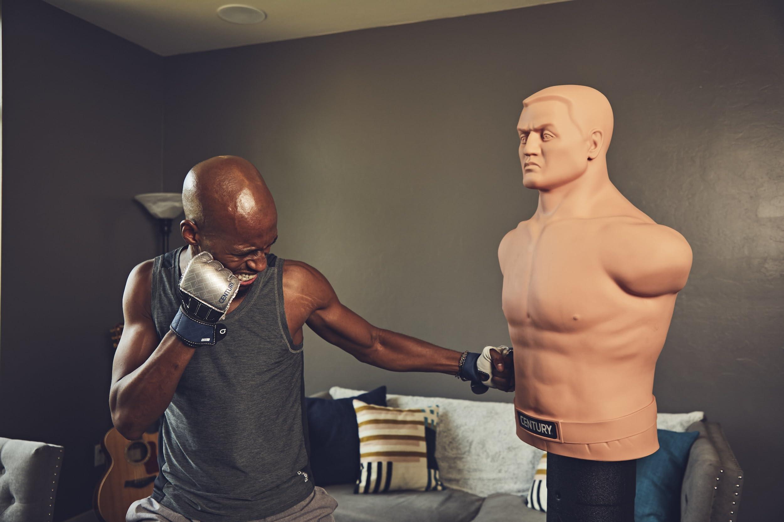 Century Century BOB Body Bag with Base Unit | Freestanding Training Dummy Opponent Bag | Mannequin Bag, Martial Artists, Fitness Pros, Athletes Training | Training for Tactical & Self-Defense