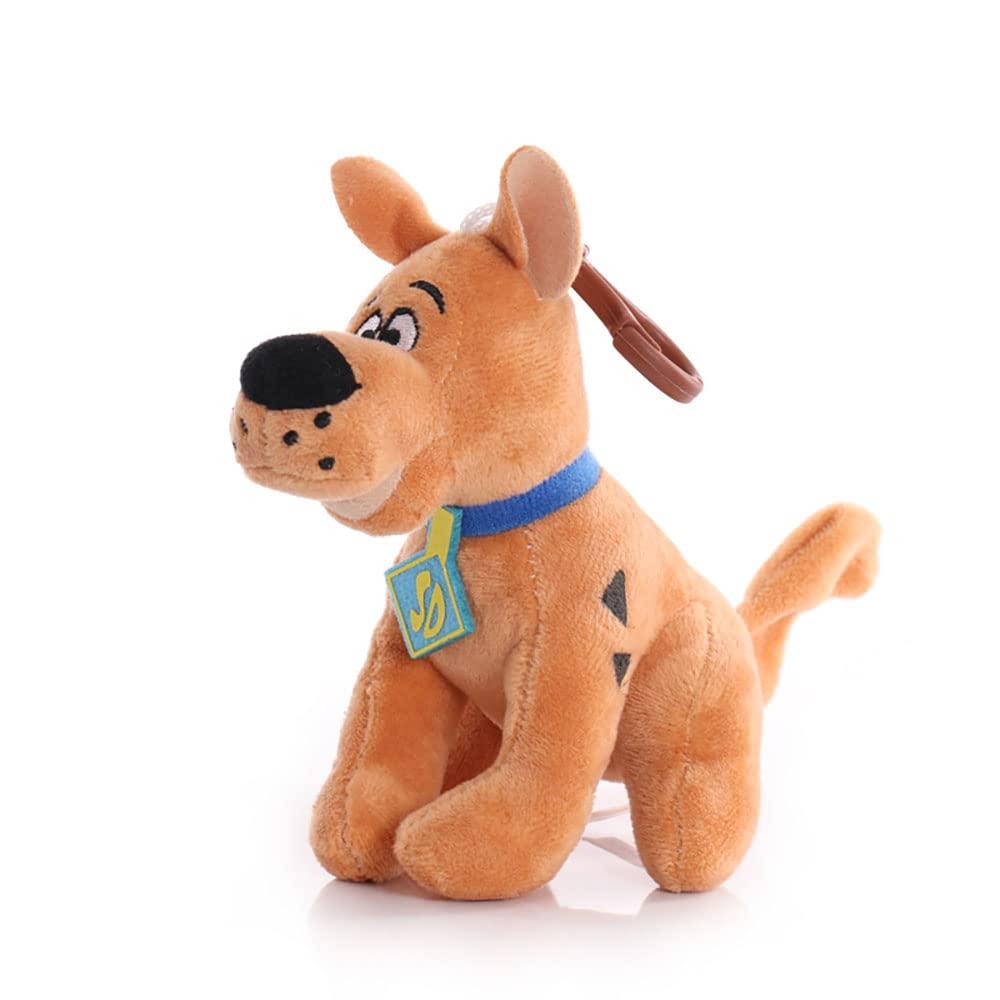 Giliger Giliger Scoooby Doo 6 Inches Plush Keychain for Bag Backpack Stuffed Animal Dog Gift Stocking Stuffers for Kids Teens