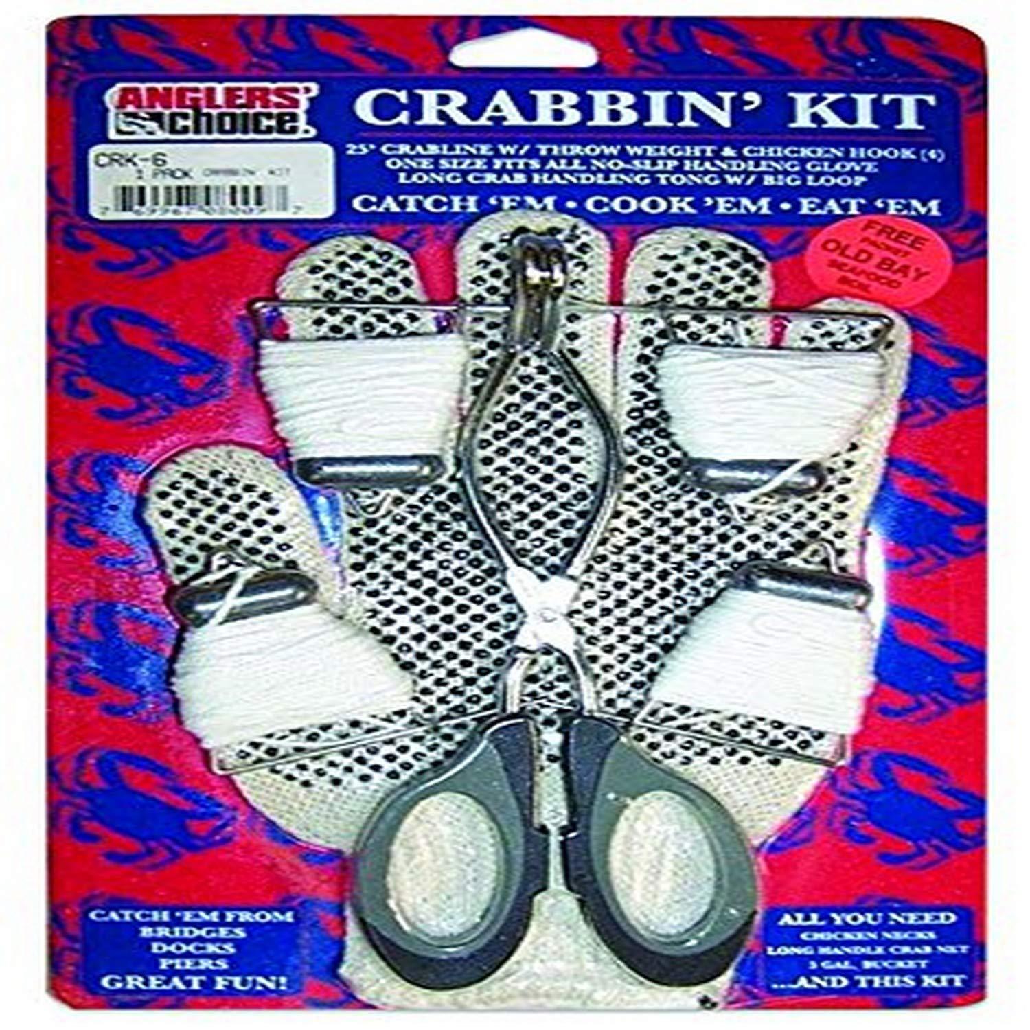 Angler's Choice Anglers Choice CRK-6 Crabbin' Kit, 6-Piece,Multi