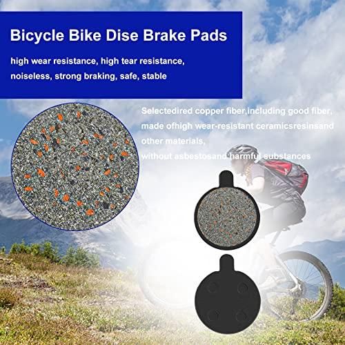 AHL AHL Bicycle Semi-Metallic Disc Brake Pads for Zoom DB280 DB550 DB450 DB350 (4 Pairs)