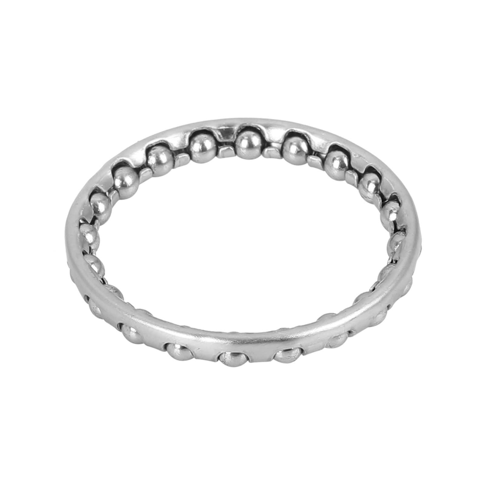 KOVNOVI KOVNOVI Bicycle Headset Steel 7 9 15 20 22 Balls Bike Axle Wheel Ball Frame Bearing Caged Retainer Replacement Accessories (Color : 4pcs 18.8mm)