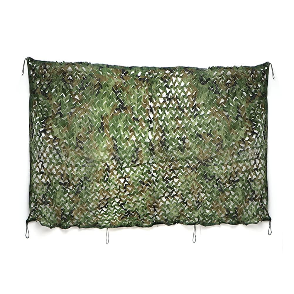 bandezid bandezid Camouflage Woodland Netting Lightweight Oxford Fabric Durable Camo Net Camouflage Netting Army Camo Net for Camping Military Hunting Shooting Sunscreen Nets-Camouflage net 5x8m(16x26ft)