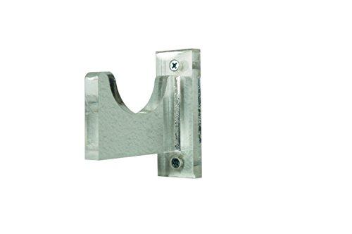 SAFTGARD SUPPLIES Horizontal Acrylic Mini BAT Tube Wall Mount Holder