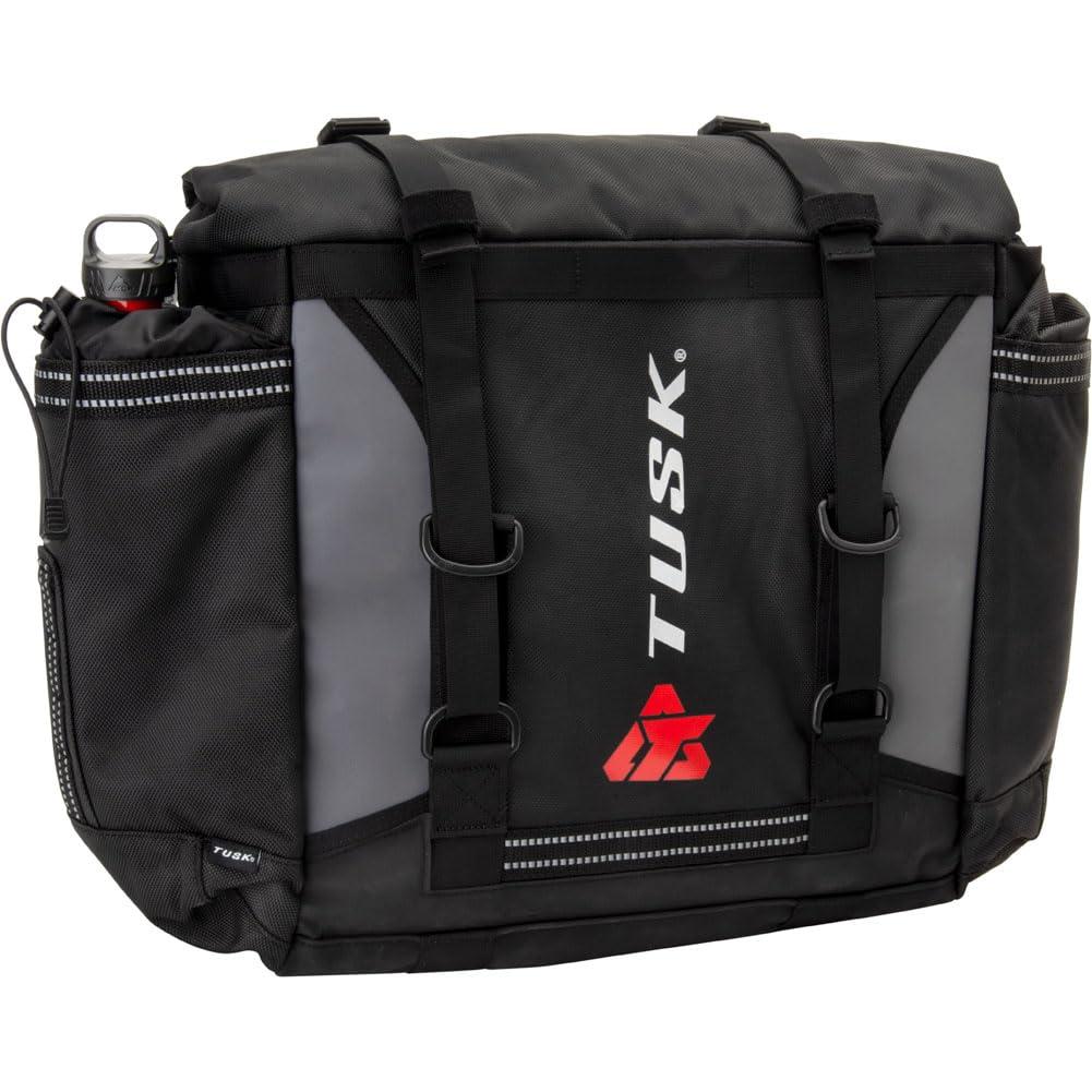 TUSK TUSK Pannier Racks With Olympus Pannier Bags Black/Grey