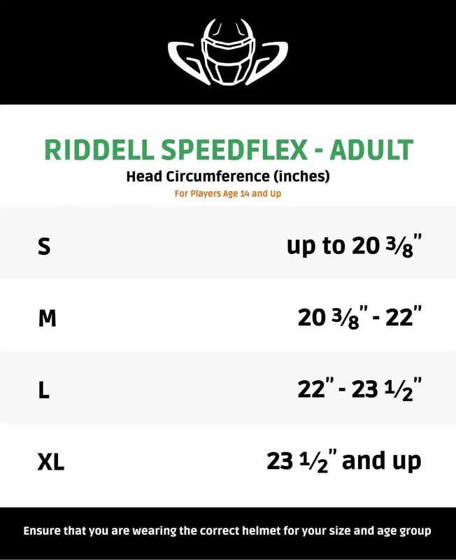 Green Gridiron Green Gridiron - Riddell SpeedFlex Adult w/Black SF-2BD Facemask + Chrome US Helmet Flag Decal (Matte Navy Helmet, Small Helmet)