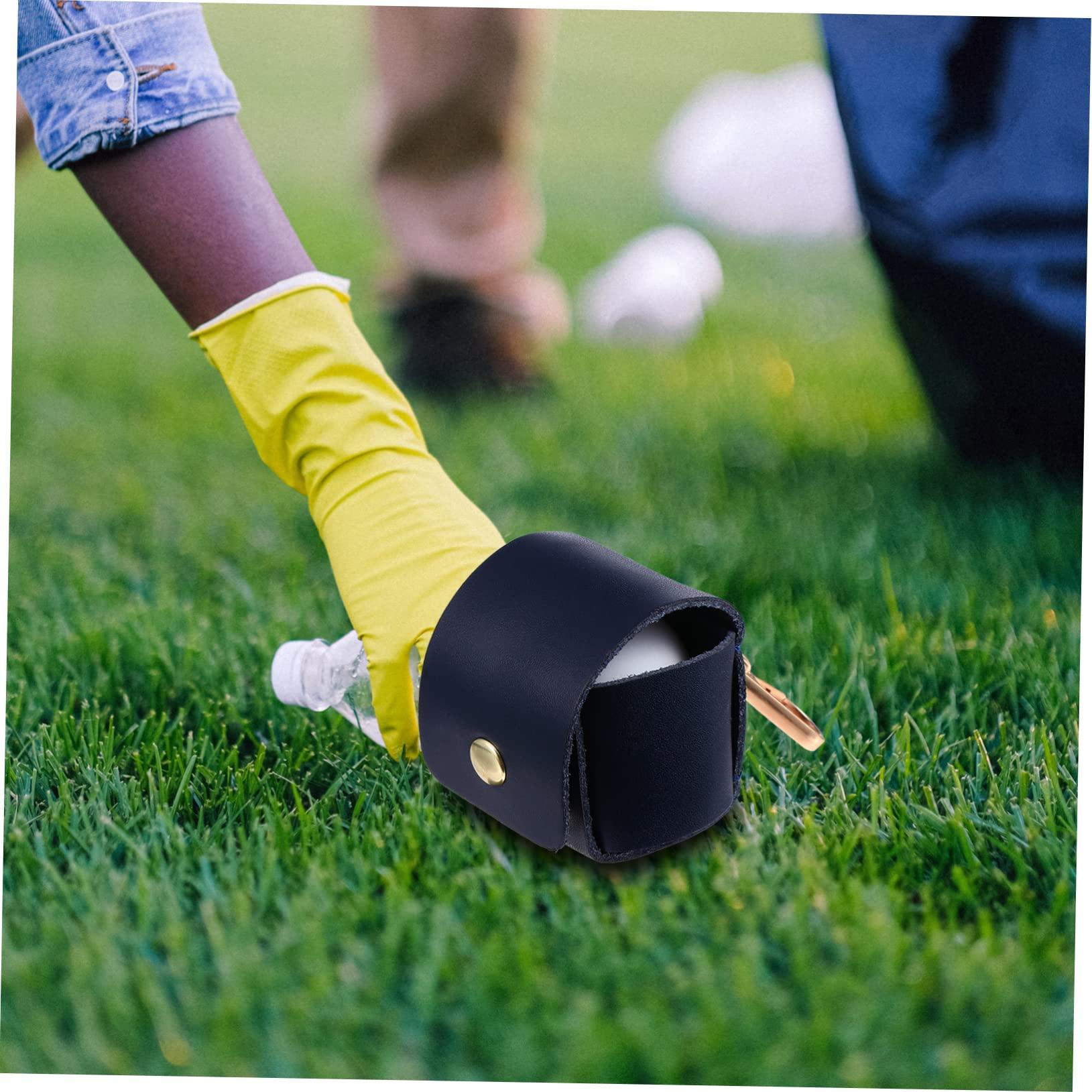 BESPORTBLE BESPORTBLE 2 Pcs Golf Bag Bags Golf Marker Holder Vice Golf Balls Pouch Sports Bag Football Bag Golf Balls Storage Bag Pickleball Mini Tube Accessory Duffle Putter Layer