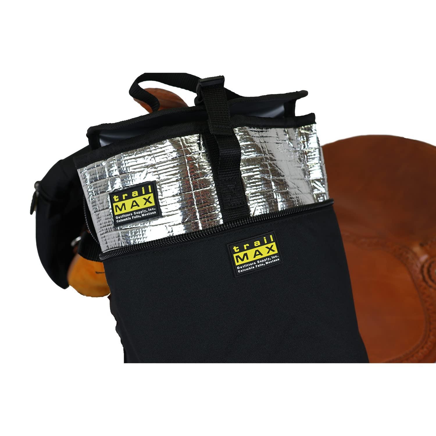 TrailMax TrailMax Large Saddle Bag Bundle; Pommel Pocket, Large Horn Bags, and Large Saddle Bags w/Detachable Cantle Package; Bundle of Large Horse Saddle Bags; Pommel, Horn, and Saddle Bag Set;