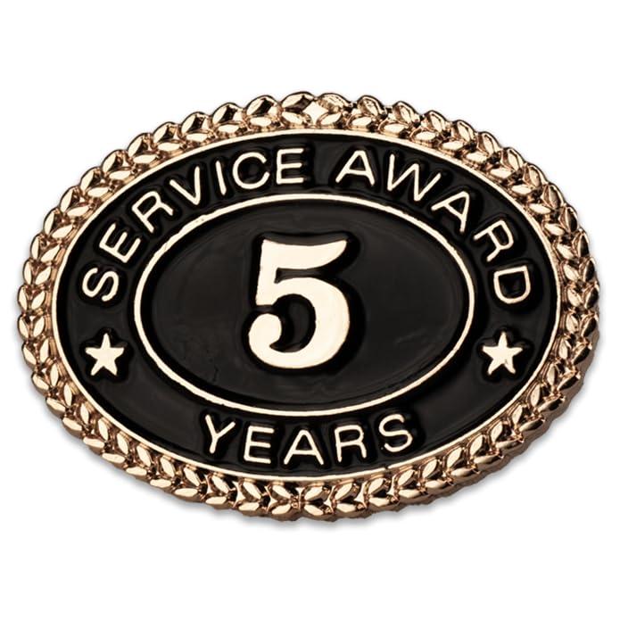 awardshere.com awardshere.com Service Award Lapel Pin (5 years)