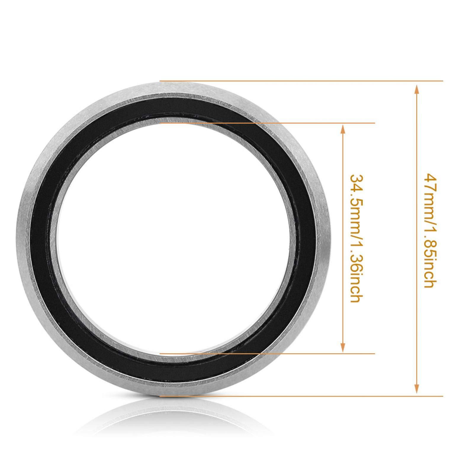 Pilipane danger General Steel bikes Stem Headset Bearings Balls Bushings Repair Parts Accessory (47mm) , bikes Bearing , bikes Bearing , danger General Steel bikes Stem HeadBike Bearings bikes Bearings bikes