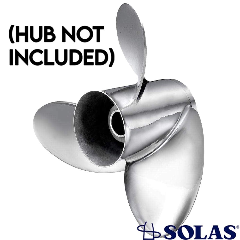 Rareelectrical Rareelectrical New Stainless Steel Propeller Compatible with Mercruiser Alpha One 5L 15 Spline 220 Efi 240 Mpi 260 1988-1998 by 9576-150-21 Diameter 15" X 21" Pitch 3 Blades Lh Pro-L3 Sav System