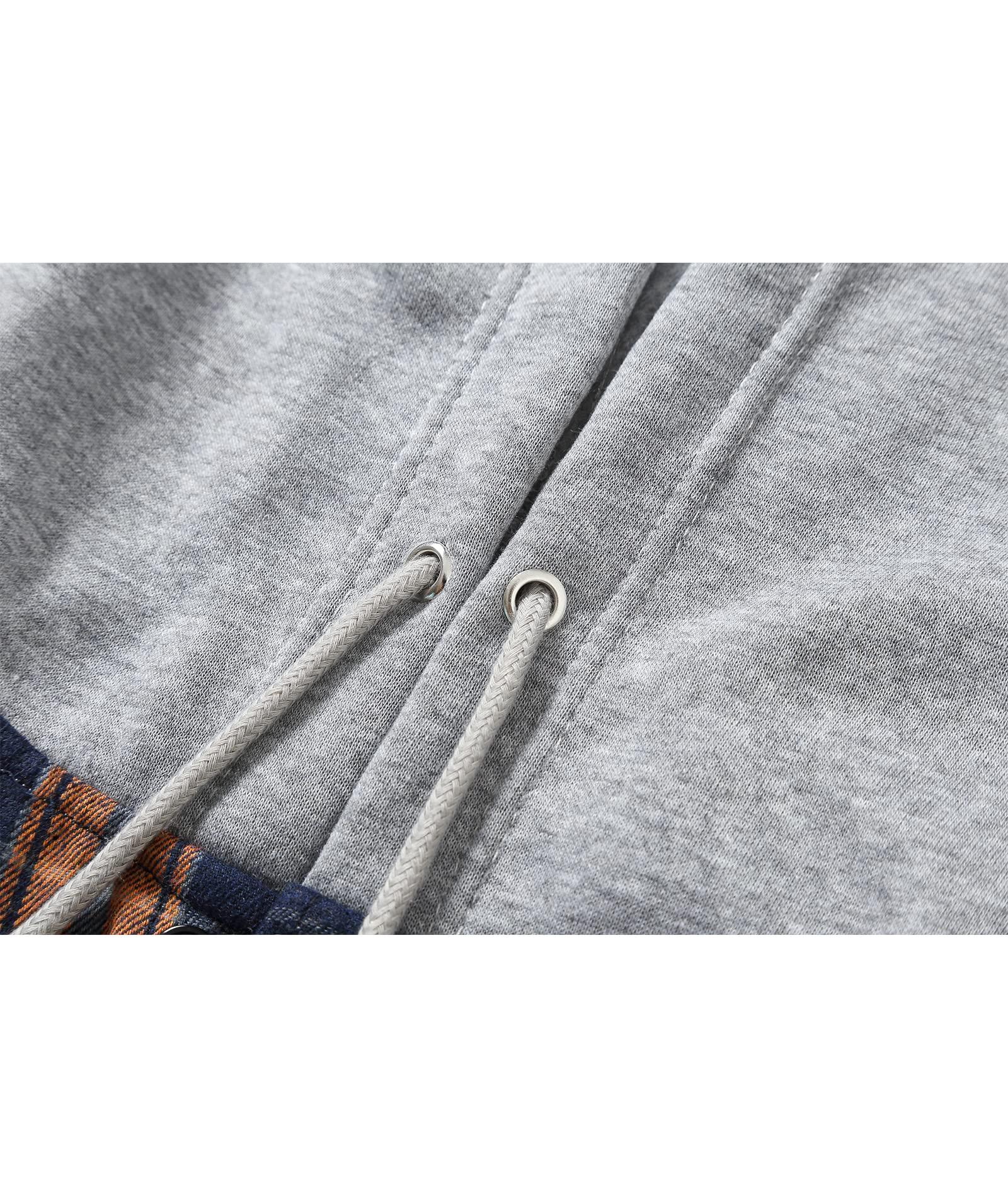 SWISSWELL Mens Flannel Hooded Shirt Long Sleeve Fashion Plaid Hoodie Button Down Shirts Jacket with Pocket