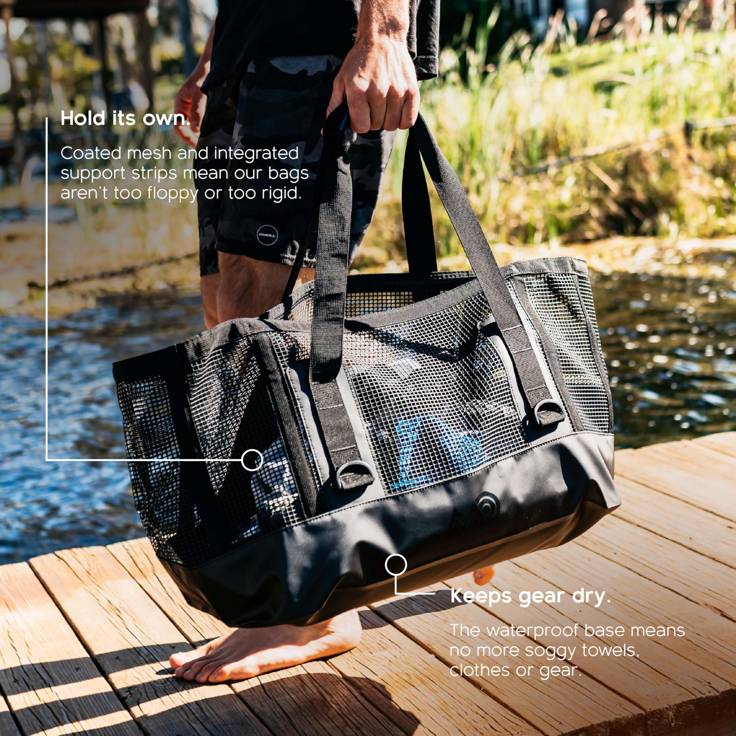 MISSION MISSION Boat Gear CASSI Waterproof Marine Storage Bags and Outdoor Tote (70 Liter, Black)