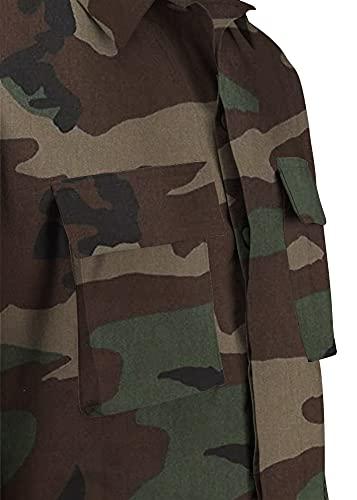 Propper Propper Men's F545412-Men's BDU Coat, Woodland, Large Regular