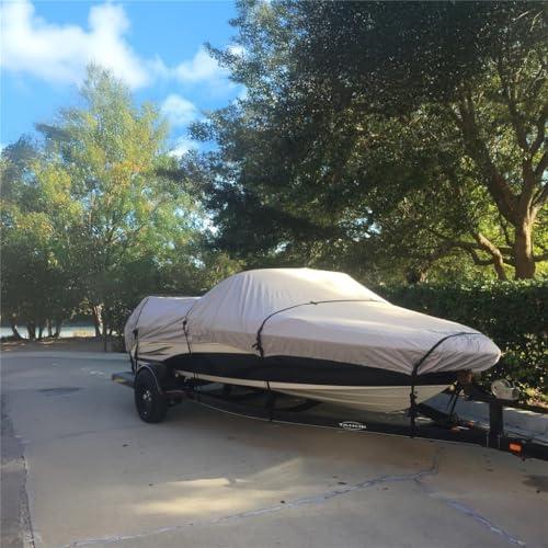SBU SBU Boat Cover Compatible for GLASTRON T 161 O/B 1977-1985