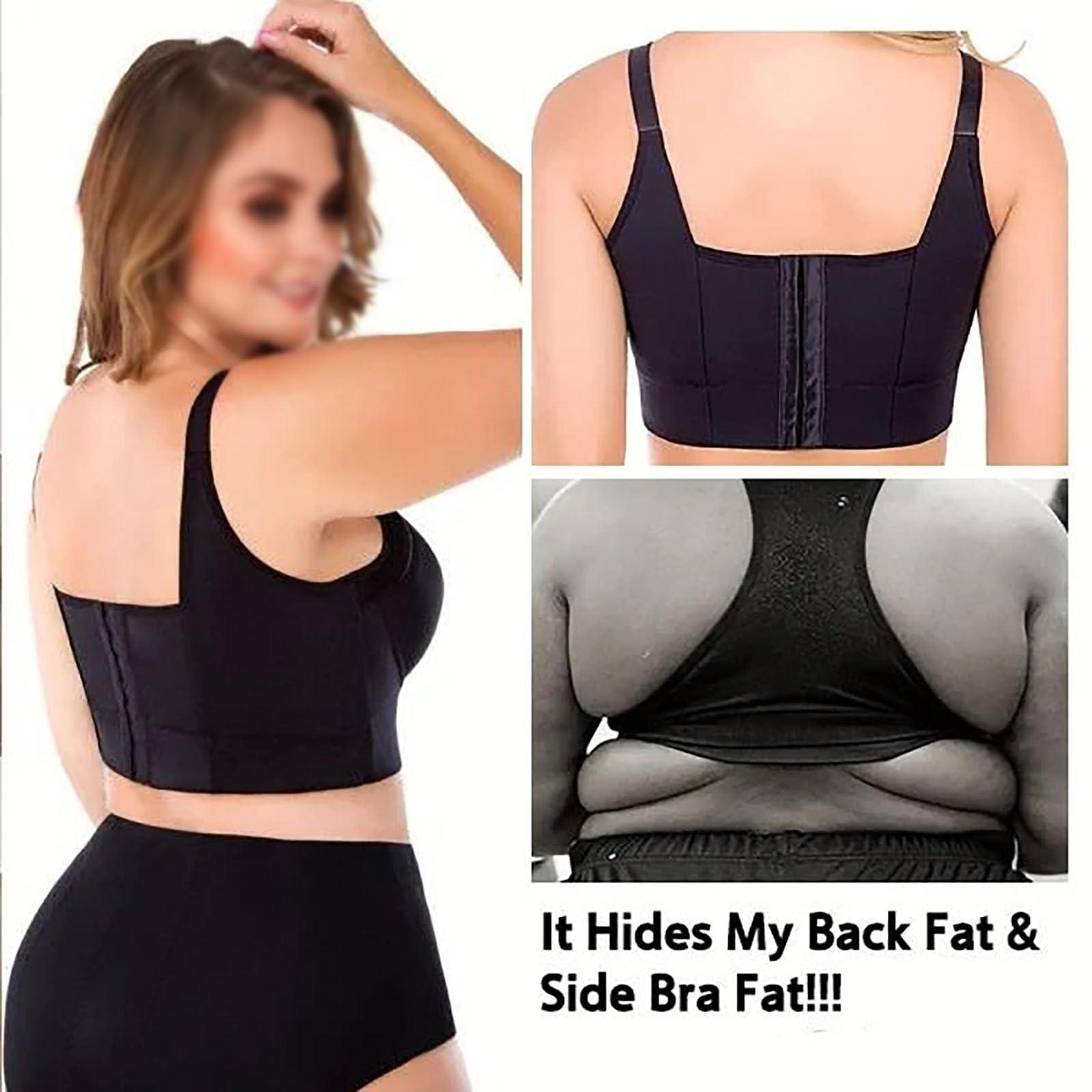 NineFit Basics Shapedly Bra, Shapely Bras for Women, Shapedly Back Smoothing Push-Up Bra, Full Coverage Bras for Women Back Fat (US, Numeric, 36, Regular, Regular, E, Brown)