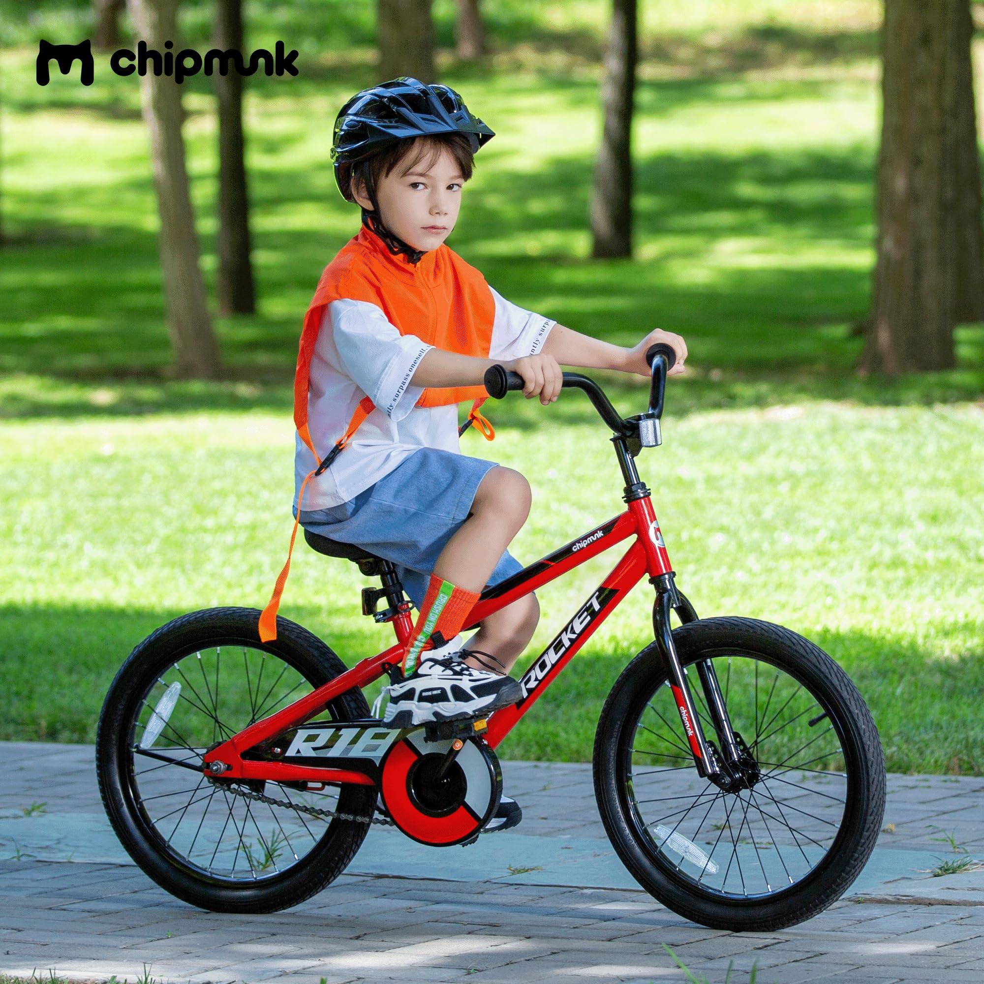 Chipmunk Chipmunk Kids Bike Toddlers 12 14 16 18 Inch Wheel Bicycle Beginners Boys Girls Ages 3-11 Years, Multiple Color Options