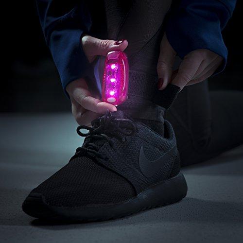 Apace Vision EverLightFX USB Rechargeable LED Safety Light (2 Pack) by Apace - Super Bright Bike Tail Light Works Brilliantly as Running Light for Joggers, Pets, Bicycle Strobe or Rear Clip On Lights