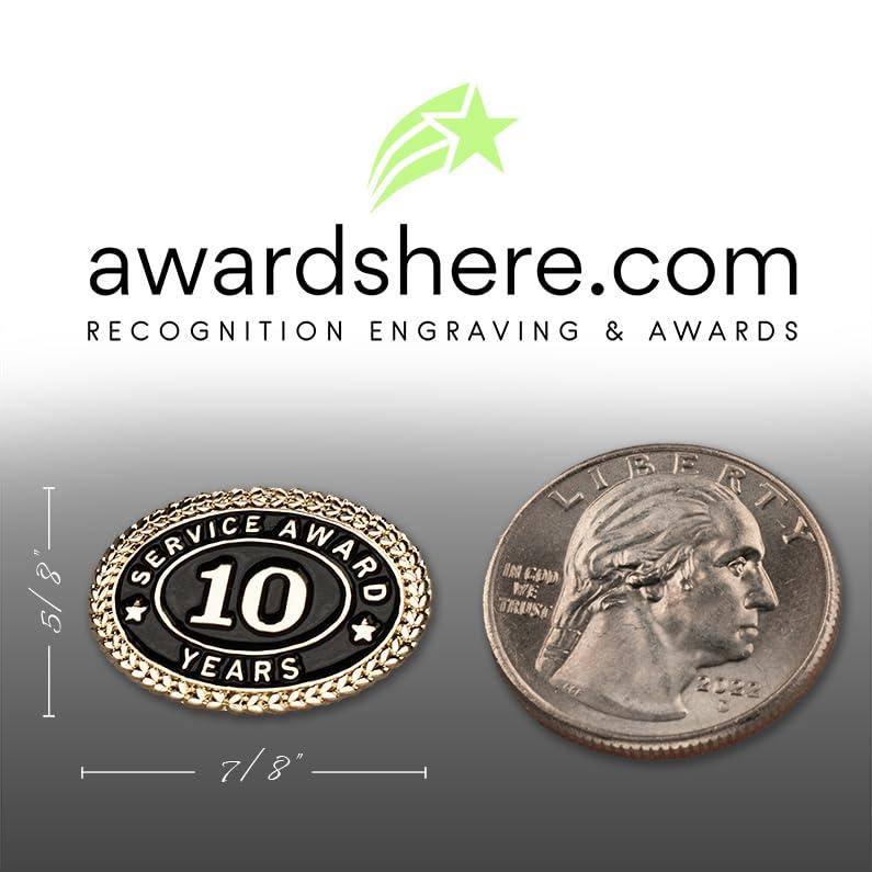 awardshere.com awardshere.com Service Award Lapel Pin (5 years)