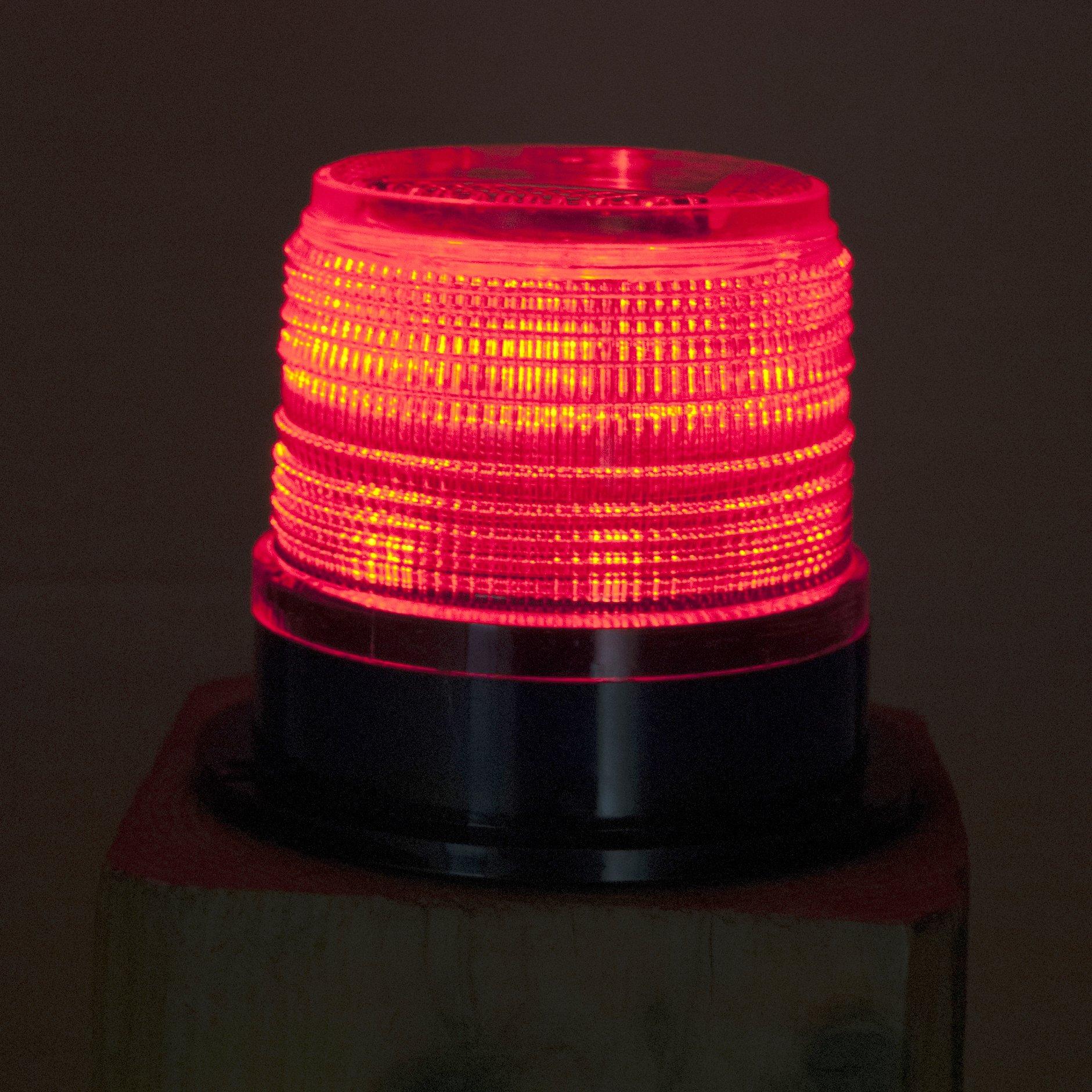 Dock Edge Dock Edge + Solar Marker Light, Red