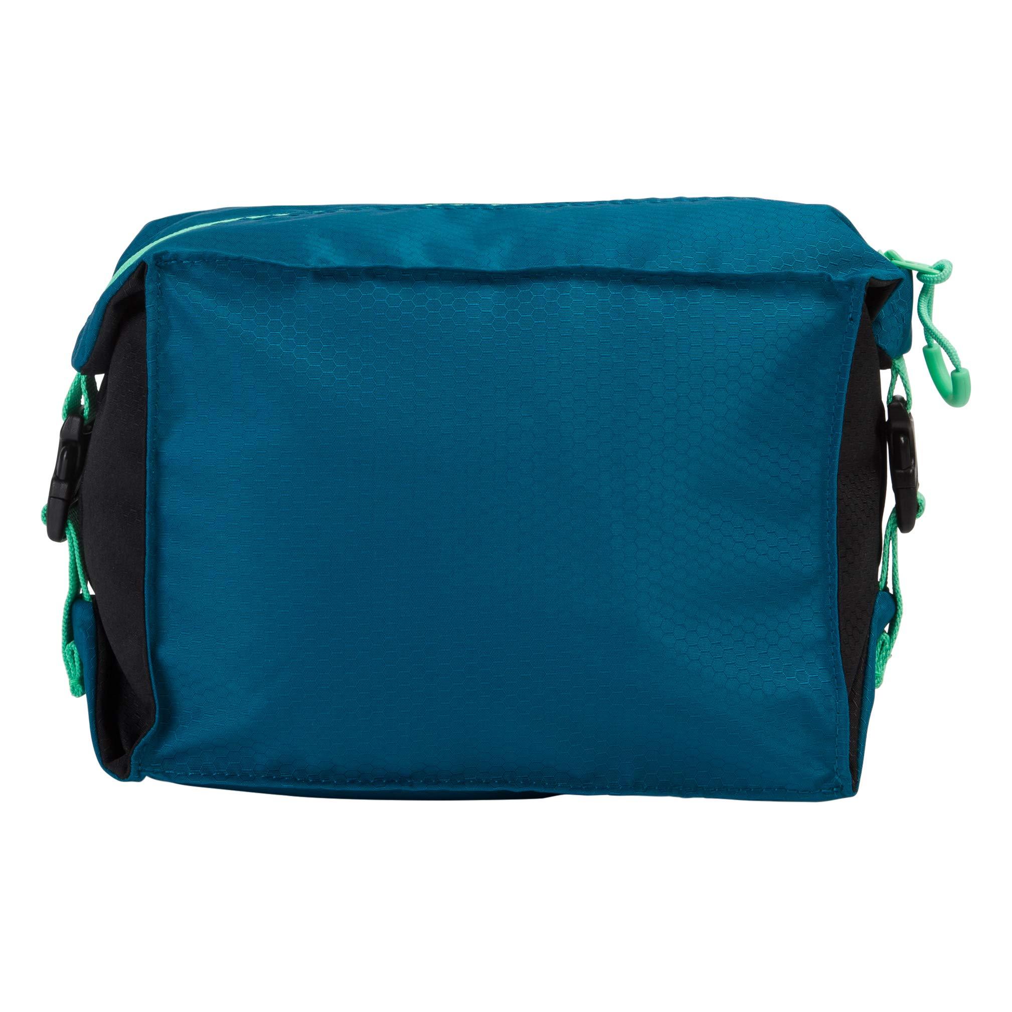 Speedo Speedo Unisex Pool Side Bag | Poolside | Gym, Nordic Teal/Black/Green Glow, One Size