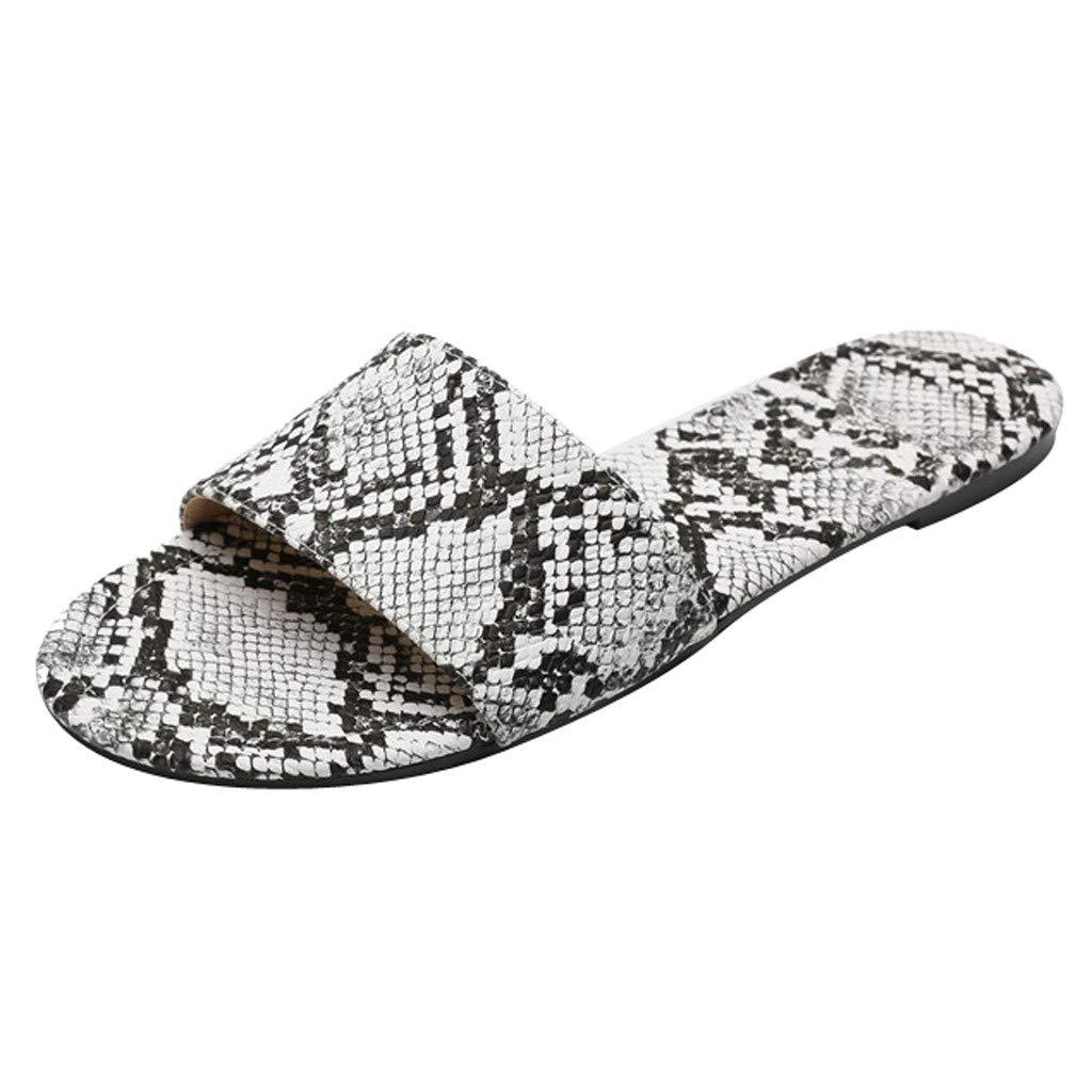 Gibobby Womens Sandals Sandals for Women Platform,Women Shiny Rhinestone Flat Sparkle Glitter Slip On Casual Slides Sandals Slipper