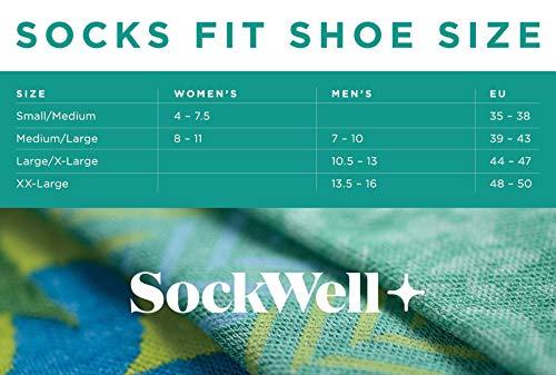 Sockwell Sockwell Women\'s Pulse Knee High Firm Graduated Compression Sock, Black - S/M