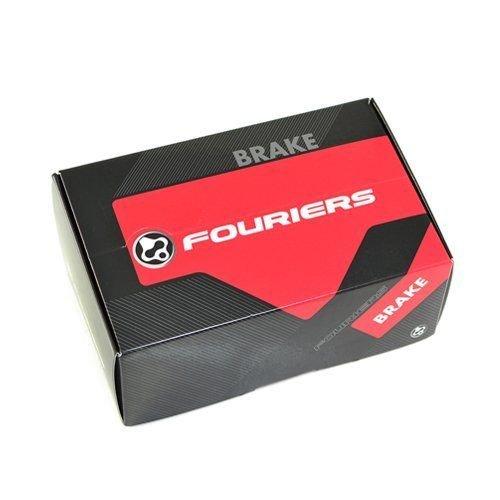 Fouriers Fouriers BR-S005 Direct Mount Aero V-Brake Set, Front and Rear, for Giant Propel, Black, DS1100