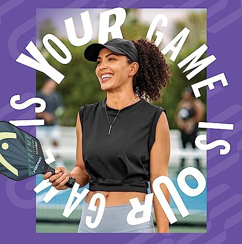 HEAD HEAD Extreme Elite Fiberglass Paddle with Honeycomb Polymer Core & Comfort Grip, Green/Black, One Size