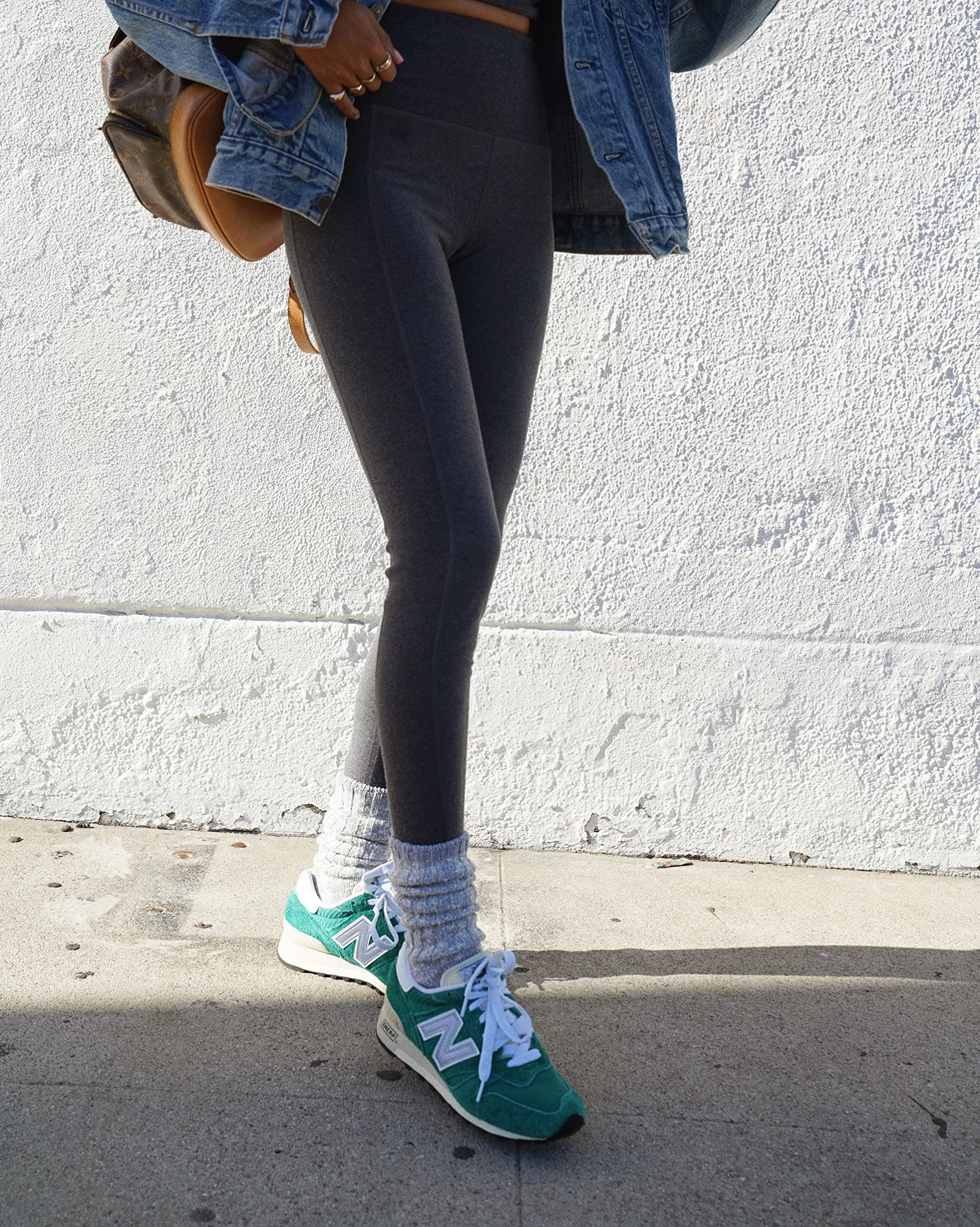 Bandier Bandier x Sincerely Jules_The Meadow Legging Medium Heather Grey-1X