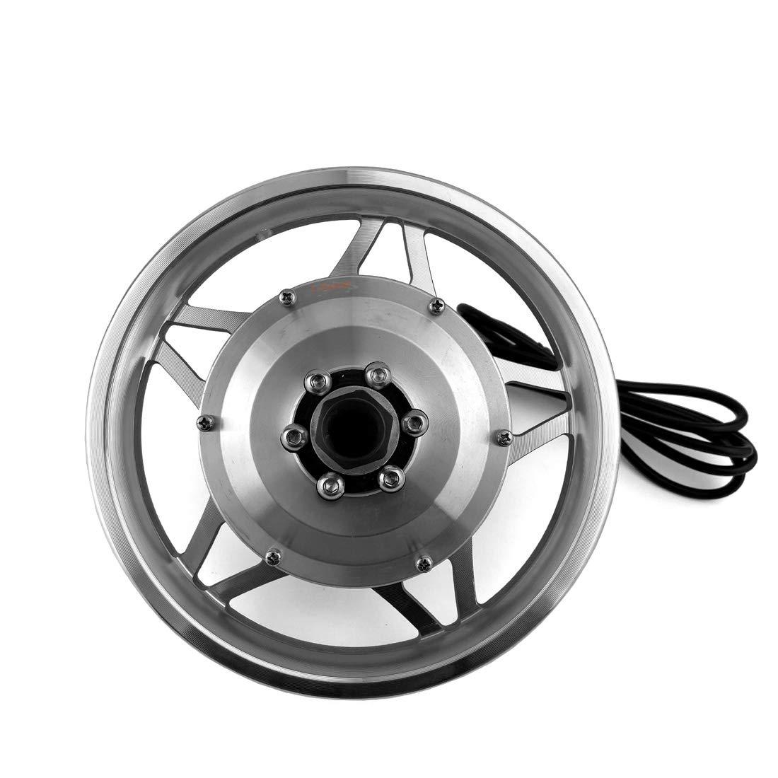 L-faster 12 inch Hub Motor Electric Bike Conversion Kit for Front Wheel with Thumb Throttle and Pedal Assist Sensor (24V250W)