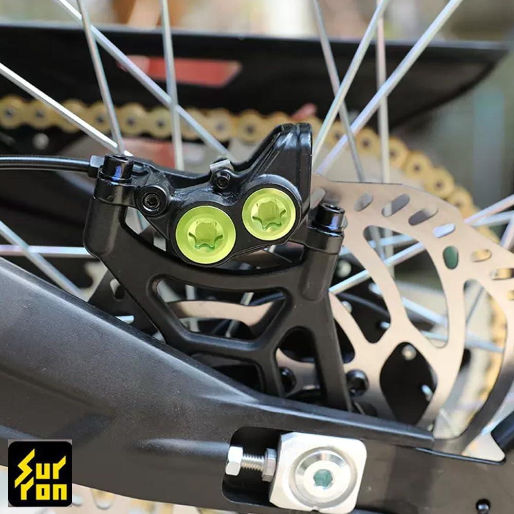 Inkesky Inkesky Sur-Ron Genuine Stock Upgraded 4-Piston Disc Brake for Sur-Ron Light Bee X/S (Rear Brake)