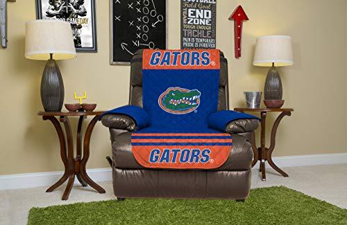 Pegasus Sports Pegasus Sports NCAA Microfiber Furniture Protector Cover with Elastic Straps, Sofa, Florida Gators