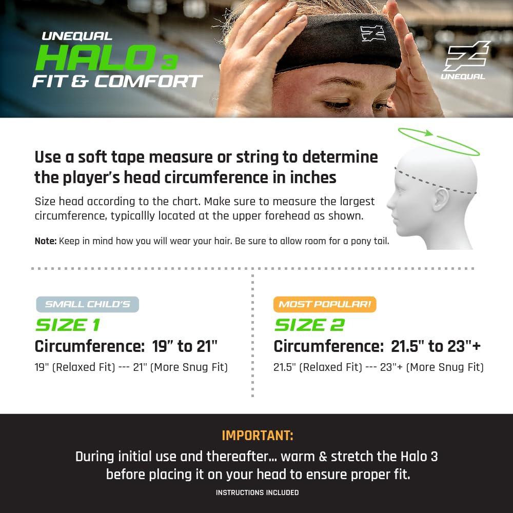 Unequal Technologies Unequal Halo 3 Lightweight Protective Headgear (2 oz.), with Military-Grade Patented Composite, Coated Aramid Fabric, Airilon Comfort Foam