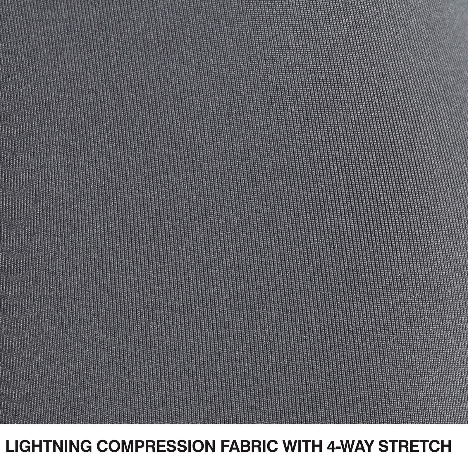 CHAMPRO CHAMPRO boys Youth Lightning Long Sleeve Compression Shirt Polyester Spandex, Royal, Small US