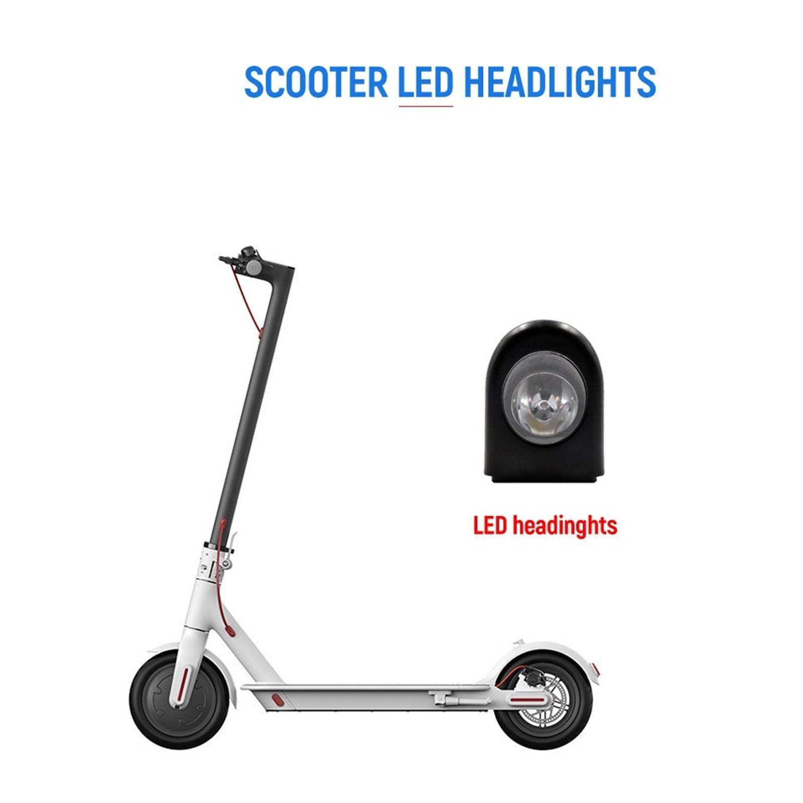 huiyany huiyany Scooter Lights 1/3/5PCS Front Lamp Electric Scooter Headlight Led Light Safty Warning Lights Compatible with Xiaomi Mijia M365/Pro Skateboard Accessories(5PC)