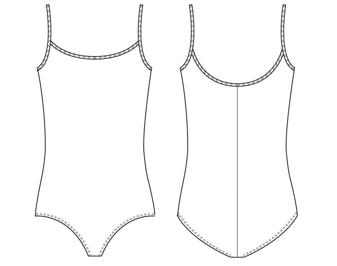 Bloch Bloch Dance Girls Parem Microlux Camisole Leotard, Sunshine, 2-4
